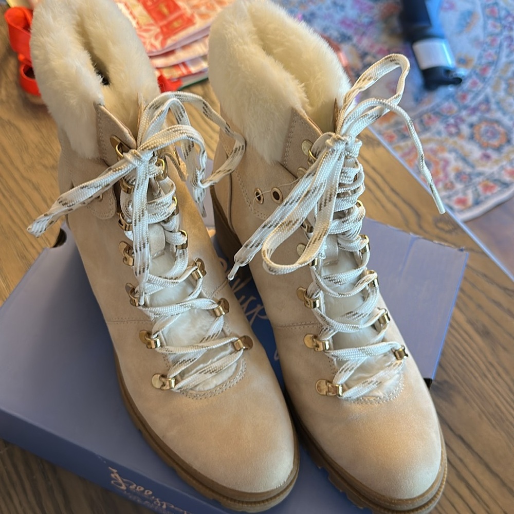 NWT Jelly Pop Mission Off White Winter Boots - Picture 2 of 6